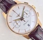 Swiss 7750 Longines Flagship White Face Gold Watch